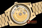 RDD0196A - DayDate 228206 YG/YG White Roman BP Swiss 2836