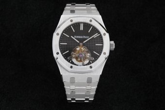Audemars Piguet Royal Oak Tourbillon SS/SS Black R8F Flying Tourbillon