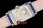 Franck Muller Long Island Ladies 952QZ SS/LE (Blue) Wht GF Swiss Qtz