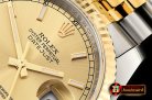 Rolex Datejust 36mm Flt YG/SS Gold/Stk Jub ARF Asia SH3135