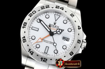 Rolex Explorer II Ref.216570 SS/SS White JF V3 Asia 2836