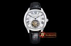 Replica Cartier Drive De Cartier Tourbillon SS/LE White Tourbill