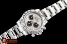 Rolex Daytona 116509 SS/SS Grey/Blk Sticks JHF A4130 Mod