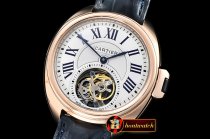 Cartier Cle De Cartier Tourb Ladies RG/LE White Asia HW Tourb