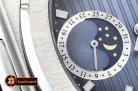 Replica Patek Philippe Nautilus MoonPhase SS/LE Blue MY9015