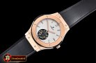 Hublot Big Bang Classic Fusion 45 Tourbillon RG/LE White/Diam Tourb