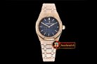 Audemars Piguet Royal Oak 33mm Frosted RG/RG Blue JHF V2 Swiss Qtz
