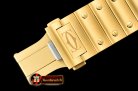 Cartier Santos De Cartier 2018 Mens XL YG/YG Wht BVF MY9015