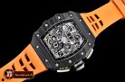 Richard Mille RM011-03 Flyback Chrono FC/RU (Orange) KVF A7750 Mod