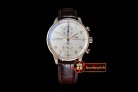 IWC0305 - Portuguese Chrono RG/LE Wht A-7750 New Improved