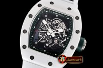 Richard Mille RM055 Bubba Watson CER/VRU Wht Sk Grn KVF MY8215 Mod