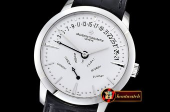 Replica VACH. CONSTANTINE Patrimony Bi-RetroGrade Day-Date SS/LE