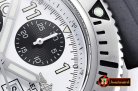 Breitling Superocean SteelFish Chrono SS/RU Wht/Blk A7750