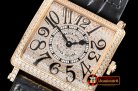Franck Muller Master Square 6002 Midsize RG/LE Diams GF - Swiss Qtz