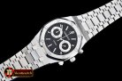 AP0380C - Royal Oak Calendar SS/SS Black VK Quartz