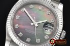 Rolex Datejust DJ 36mm Oyst Flt SS/SS Black MOP Diams BP A3135 M