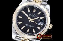 Rolex DateJust 2 Wrap YG/SS Smt Blk Stk Jub Noob A3235