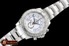 Rolex YachtMaster 116689 SS SS/SS White JF Asia 7750 Mod