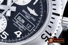 Breitling superocean SteelFish Chrono SS/SS Blk/Wht A7750