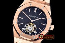 Audemars Piguet Royal Oak Extra Thin Tourb RG/RG Blue JF Flying Tourb