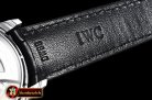 IWC Portugese Regulator Tourb IW544602 SS/LE Wht ZF Tourb