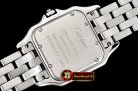 Cartier Panthere Secrete De Ladies Dia SS/SS Wht BVF Swiss Qtz