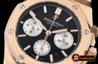Audemars Piguet Royal Oak Chronograph 26320ST RG/RG Blk/Wht JHF