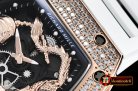 Richard Mille RM051-01 Tiger Diams RG/RU (Wht) KVF MY8215 Mod