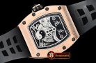 Richard Mille RM051-01 Tiger Diams RG/RU (Blk) KVF MY8215 Mod