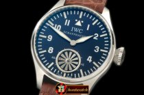 Best Replica IWC Big Pilot Markus Buhler SS/LE Blue Asian 6498