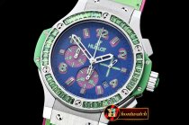 Hublot Big Bang Pop Art 38mm SS/LE Blue/Green Bez OS20 Qtz