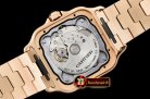 Cartier Santos De Cartier 2018 Mens XL RG/RG Wht BVF MY9015