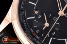 Jaeger Le Coultre Master Control Geographic Sector RG/LE Blk MY9015 Mod
