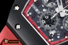 Richard Mille RM011 Felipe Massa CER/PVD/VRU Red Skele KVF A7750 Mod