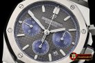 Audemars Piguet Royal Oak Chronograph 26320ST SS/SS Grey/Blue JH