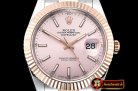 Rolex Datejust DJ2 41mm Oyt Flt RG/SS Rose Gold/Stk BP Asia 2813