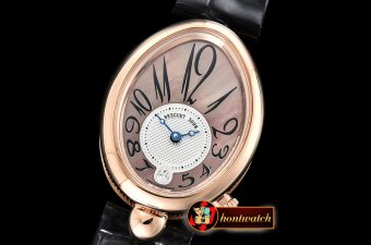 Breguet Queen of Naples Ladies RG/LE Color MOP Jap Movt