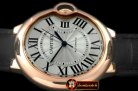 CAR0319 - Ballon De Cartier Mid RG/LE White Roman Miyota