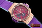 Hublot Big Bang Pop Art 38mm RG/LE Fuschia/Purp Bez OS20 Qtz