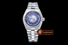 VACH. CONSTANTINE 2016 Overseas World Time 7700V SS/SS Blue MY82