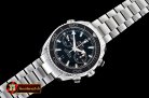 Replica Omega Planet Ocean 45mm Chrono SS/SS Blk/Wht A7750 Mod93