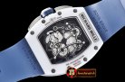 Replica Richard Mille RM061-01 Yohan Blake TZP White Cer Blue CE