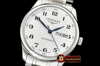 Longines Master Collection Automatic SS/SS White/Num LGF A2836