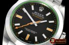Rolex Milgauss Black 116400M SS/SS Black ARF Asia 3131