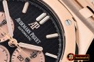 Audemars Piguet Royal Oak Chronograph 26331ST RG/RG Black OMF A7750