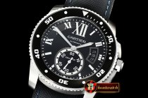 Cartier Calibre De Cartier Diver SS/NY/RU Black JF Asia 2824