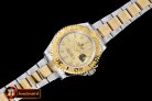 ROLYM094B - 16623 Yachtmaster Men TT Gold JF Asia 2836
