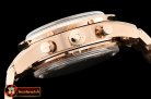 Omega SpeedMaster 57 Co-Axial RG/RG White OMF A7750 9300
