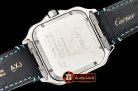 Cartier Santos D Cartier 2018 Ladies SS/LE (Blue)Wht Swiss Qtz
