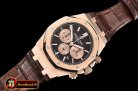 Audemars Piguet Royal Oak Chronograph 26331ST RG/LE Brwn OMF A7750